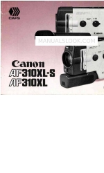 Canon AF310XL Talimatlar Kılavuzu