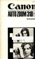 Canon Auto Zoom 318 M Instructions Manual