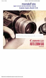 Canon Auto Zoom 518 Buku Petunjuk