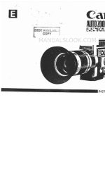 Canon Autozoom Electronic 1014 Manual de instrucciones