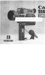 Canon Canosound 514XL-S Manual de instruções