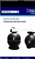 Astralpool RX 280 Manual de instruções de instalação e funcionamento