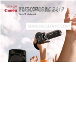 Canon Digital Camcorders (Hungarian) Brochure & Specs