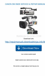 Canon DM XM2E サービス＆リペアマニュアル