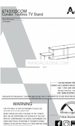 Ameriwood HOME Condor 6743335COM 지침 책자