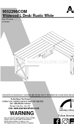 Ameriwood HOME Wildwood 9552296COM Livret d'instructions