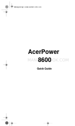 Acer AcerPower 8600 Manuale rapido