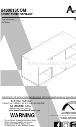 Ameriwood HOME 8480013COM Assembly Instruction Manual