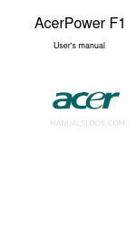 Acer AcerPower F1 User Manual