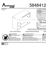 Ameriwood HOME 5848412COM Manuel d'instructions de montage