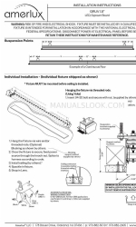 Amerlux GRUV 1.5” Petunjuk Instalasi