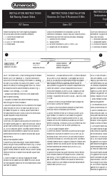 Amerock 707 Series Instruções de instalação