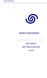 Astrel Instruments AST-8300-A Começar a trabalhar