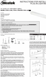 AmerTac WESTEK CTRO-L12W Інструкція з монтажу