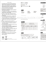 Dooya DM25LEU/S-0.7/34 Instructions