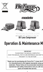 Air Force Pro 15 Operation & Maintenance Manual