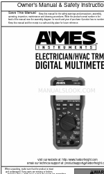 Ames Instruments DM1000 Посібник користувача