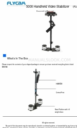 Flycam FLCM-5000-Q Assembly Manual