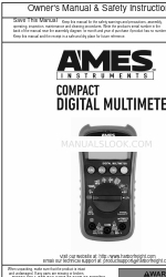 Ames Instruments 64014 Manual do proprietário e instruções de segurança