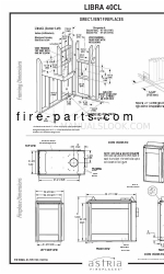 Astria Fireplaces LIBRA 40CLDMP Manual de inicio rápido