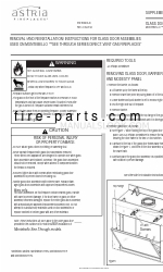 Astria Fireplaces MONTEBELLO ST Series Instrucciones complementarias