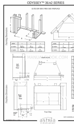 Astria Fireplaces Odyssey42ZNM Informasi Produk