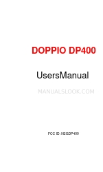 doppio DP400 Podręcznik użytkownika