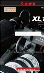 Canon XL 1S Brochura e especificações