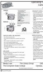 Canon ZR 800 - Camcorder - 680 KP Manual de instruções