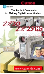 Canon ZR20 Brosur