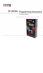 Ametek Crystal pressure 30 Series Manual Petunjuk Pemrograman