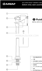 AIR GAP Fluidmaster 6000 Series Instrukcja instalacji