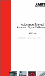 Ametek Jofra ASC-400 Adjustment Manual