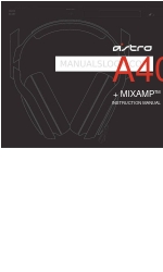 ASTRO A40 MixAmp Kullanım Kılavuzu