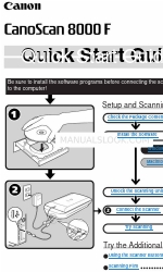 Canon CanoScan 8000F Quick Start Manual