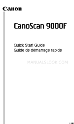 Canon CanoScan 9000F Quick Start Manual