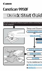 Canon CanoScan 9950F Quick Start Manual