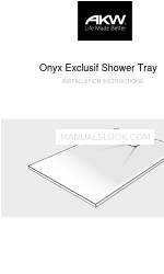 Akw Onyx Exclusif Manuale di istruzioni per l'installazione