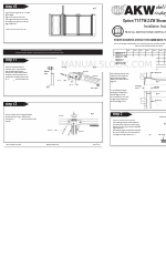 Akw Option ZW インストレーション・インストラクション