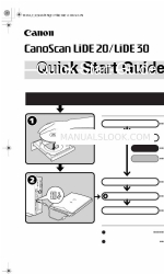 Canon CanoScan LiDE 20 Schnellstart-Handbuch