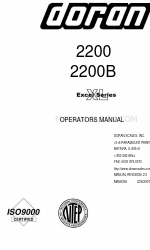 Doran 2200 Series Manuale dell'operatore