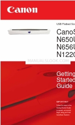 Canon CANOSCAN N1220U Podręcznik dla początkujących