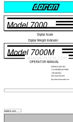 Doran 7000XL Manuale dell'operatore