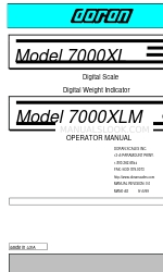 Doran 7000XL Manuale dell'operatore