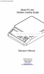 Doran PC-400 Manuale dell'operatore