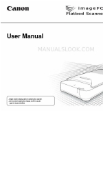 Canon DR 2510C - imageFORMULA - Document Scanner Manuale d'uso