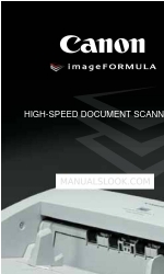 Canon DR 5010C - imageFORMULA - Document Scanner Podręcznik kieszonkowy