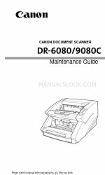 Canon DR-6080 Podręcznik konserwacji