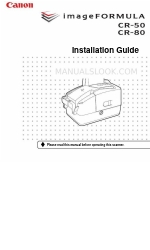 Canon FORMULA CR-80 Panduan Instalasi