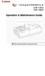 Canon imageFORMULA CR-135i High-Volu Handbuch für Betrieb und Wartung